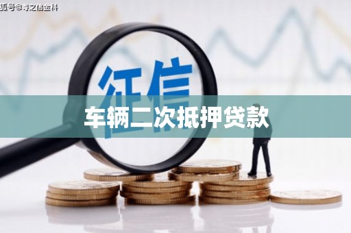 琼山车辆二次抵押贷款