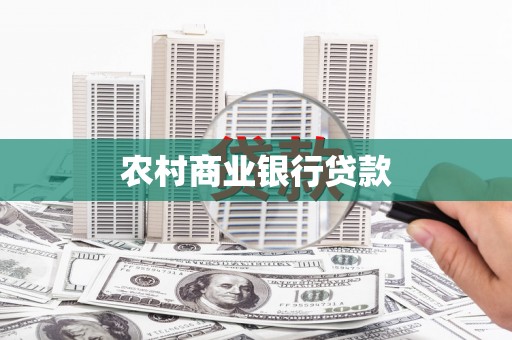琼山农村商业银行贷款