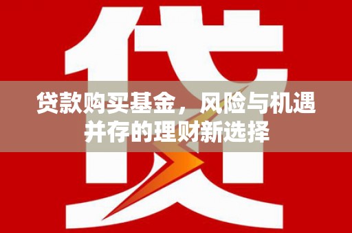 琼山贷款购买基金，风险与机遇并存的理财新选择