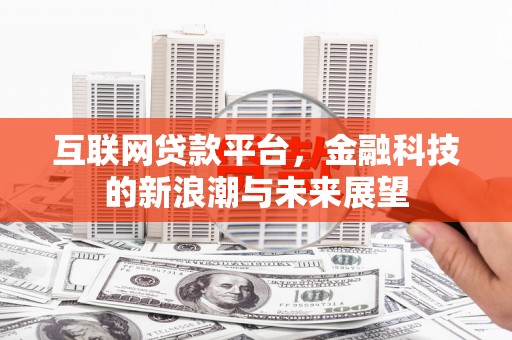 琼山互联网贷款平台，金融科技的新浪潮与未来展望